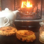  a scone at Ardanaiseig Hotel