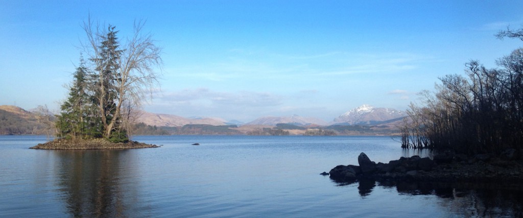 Loch Awe from Ardanaiseig Hotel