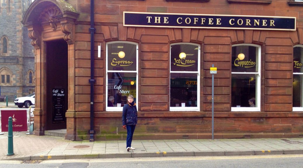 External view of the Coffee Corner, Oban