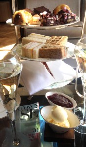 Afternoon tea at the Bingham Hotel, Richmond