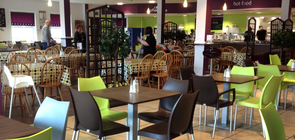 Internal view of Blossoms Bistro, Torwood