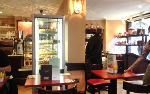 Internal view at Patisserie Valerie, Edinburgh