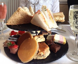 Afternoon tea at the Royal Ivy Hotel, Bridge of Allan