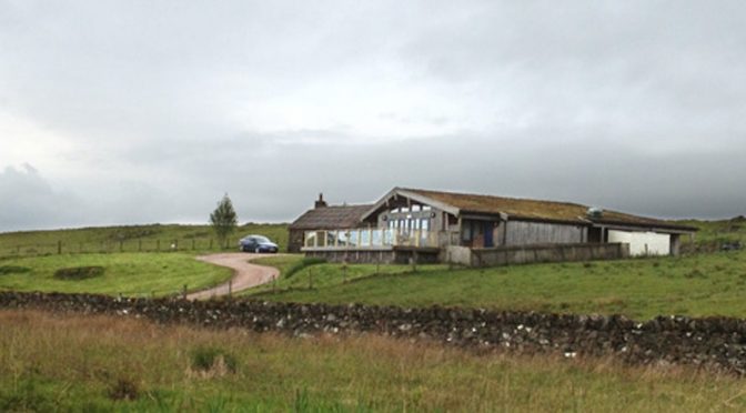 External view of Liosbeag Café, Isle of Lismore