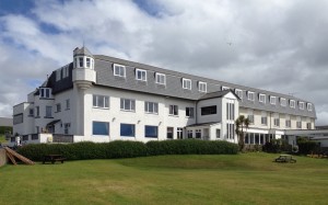 External view of the Kinloch Hotel, Blackwaterfoot