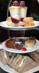 Afternoon tea at Cranachan, Princes Square, Glasgow