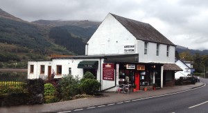 Arrochar Tearoom from the car park