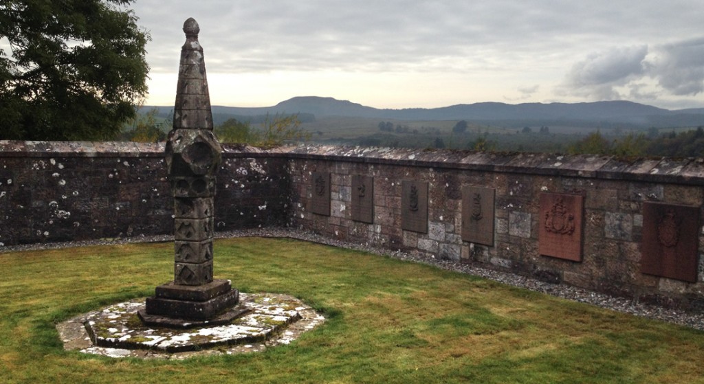 Moondial at Gartmore Parish Church