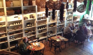 the downstairs deli at Turnbull's Coffee Shop, Galashiels