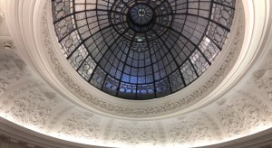 Dome above the stairwell at the Gallery of Modern Art, Glasgow