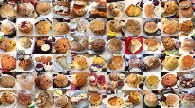 100 Scones montage