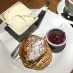 A scone at Johnston's Bar Bistro