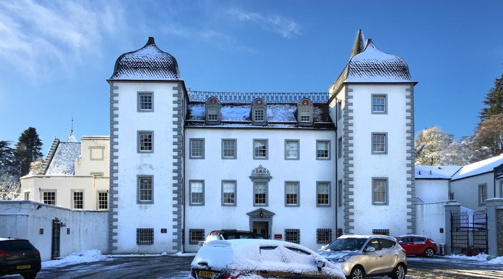 External view of the Barony Castle Hotel