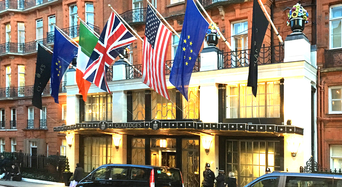 If you're negotiation is breaking down, try Claridges!