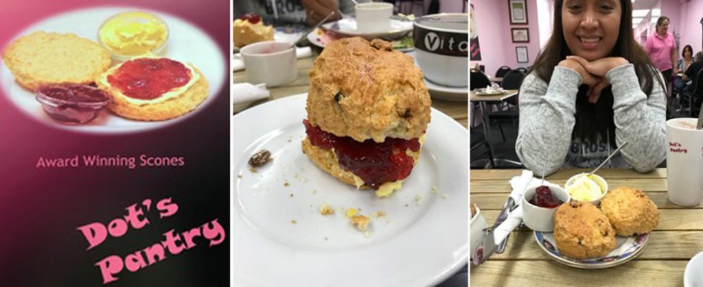 Picture of scones at Dot's Pantry, Torquay