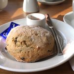 Picture of a fruit scone at the Blair Drummond Smiddy