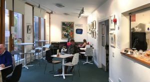 Picture of café interior at The Catstrand in New Galloway