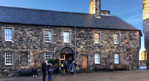 External view of tearoom at Edinburgh Castle