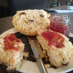 Picture of a teddy bear scone from St Andrews