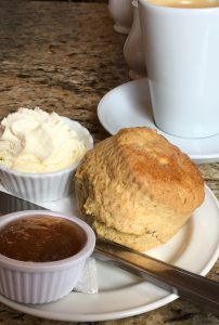 A scone at Monas of Muckhart