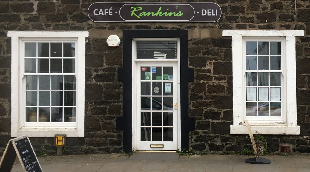 Exterior view of Rankine's Café, North Queensferry