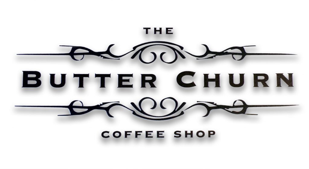 Graphic for the Butter Churn Coffee Shop, Kirkintilloch