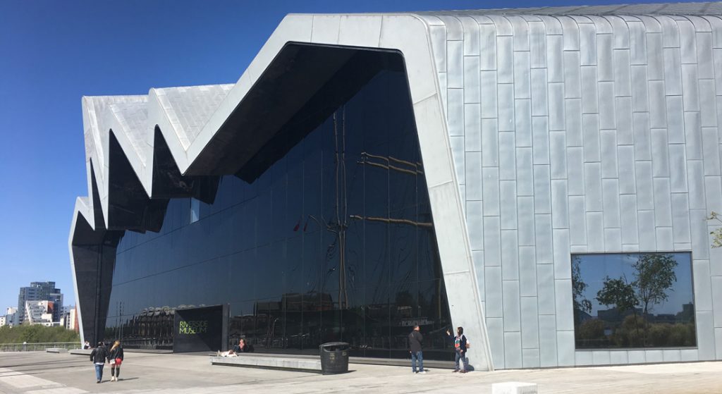 External view of Glasgow Riverside Museum