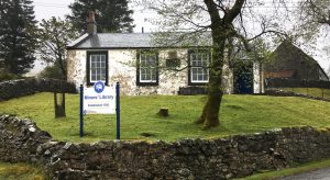 Exterior view of the miners library at Wanlockhead