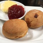 A scone at Browns of Edinburgh