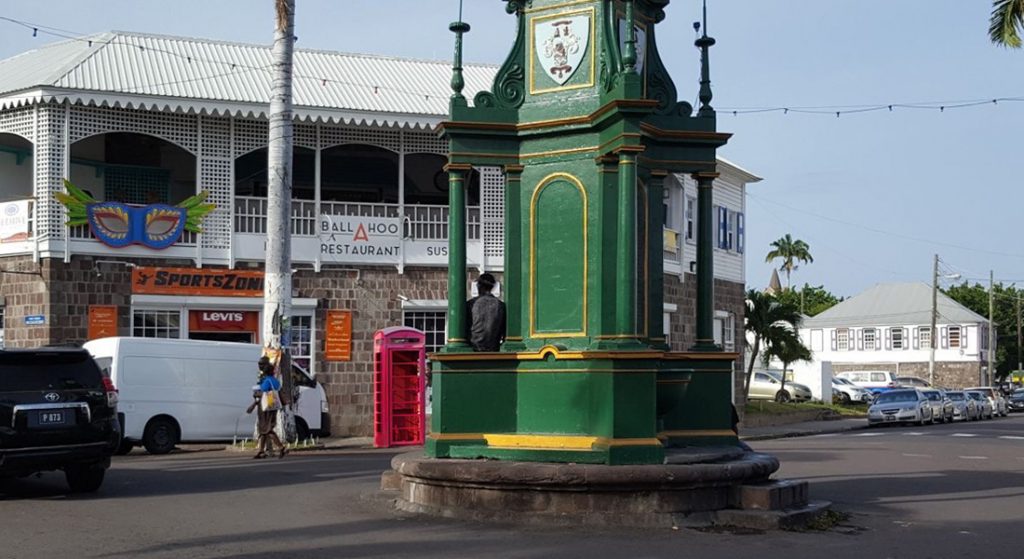 The Berkeley Memorial in Basseterre, St Kitts