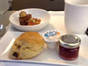 Scone at 38,000 feet