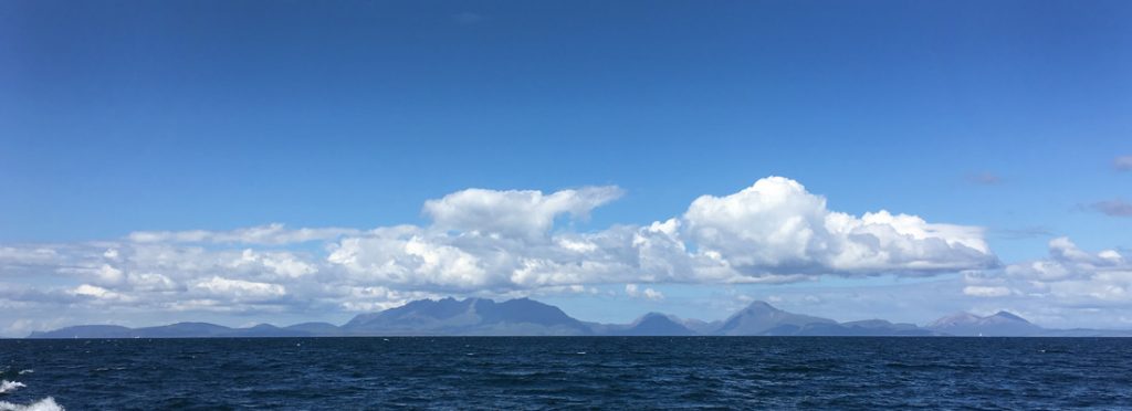 Skye from the Isle of Rum