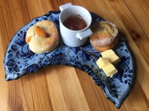 Apricot and Pear scones baked by Leah Sepples