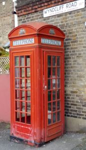 A K2 telephone box in London