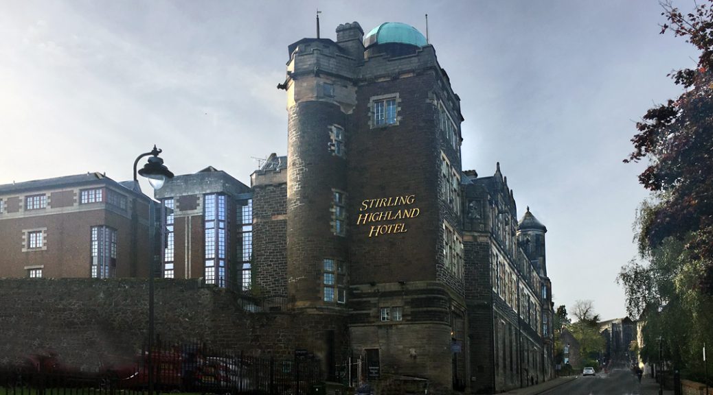 External view of Stirling Highland Hotel