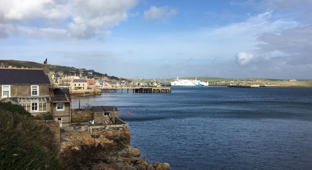 A view of Stromness, Orkney