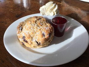 A scone at Storehouse of Foulis