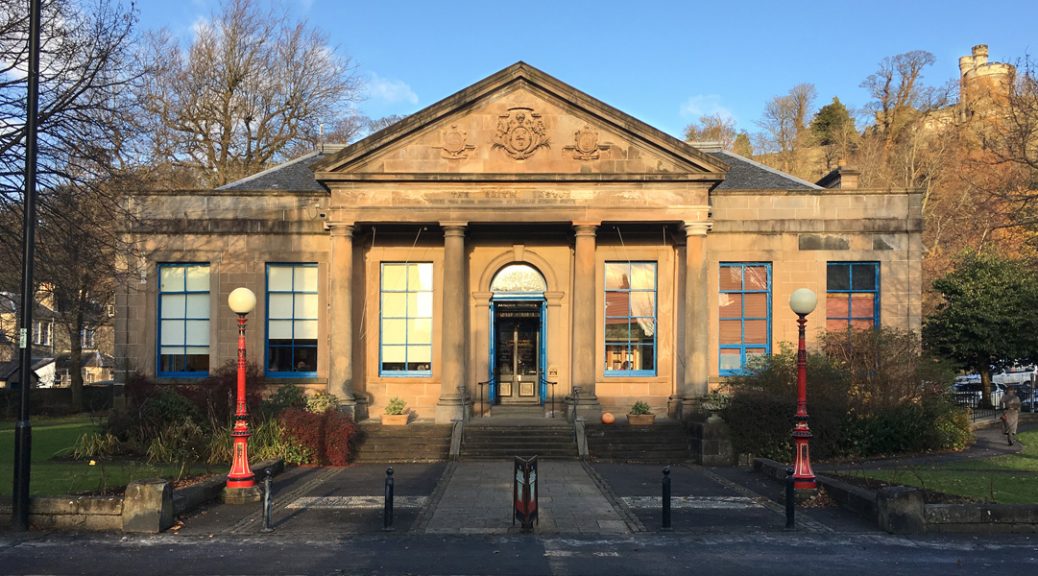 External view of the Stirling Smith Art Gallery and Museum