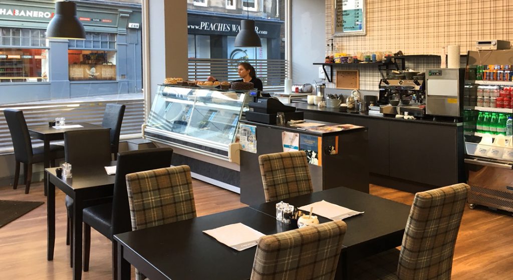 Internal view of the Larder, Falkirk