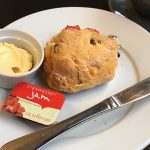 A scone at the Larder, Falkirk