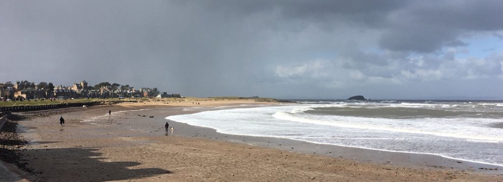 West beach, North Berwick