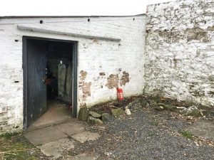 A K2/K6 telephone box near Drummore on the Mull of Galloway