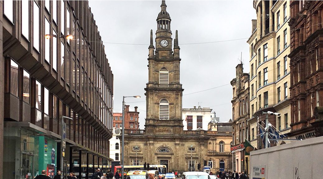External view of St George's Tron Church in Glasgow