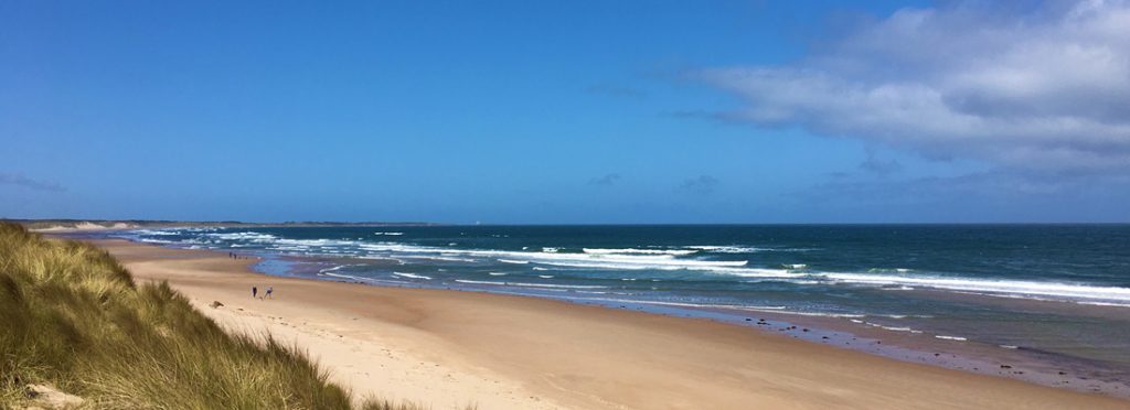 Druridge Bay at Cresswell