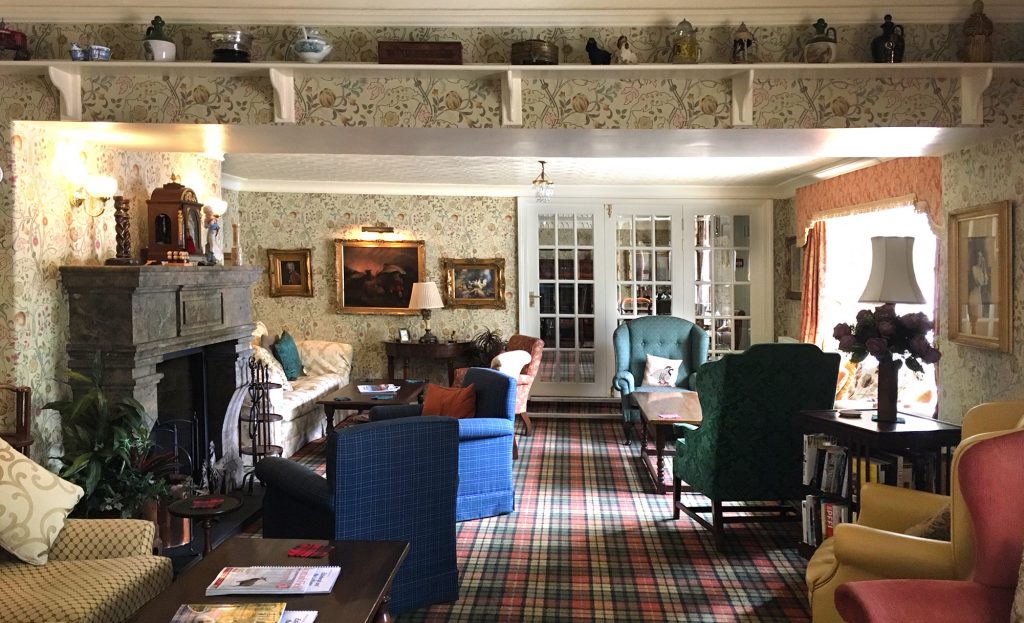 Internal view of Tweedale Arms Hotel in Gifford