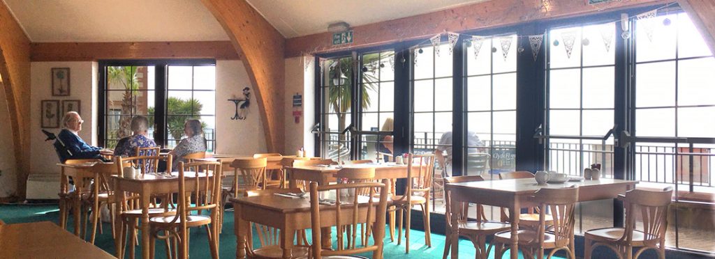 Internal view of the Clyde Tearoom, Skelmorlie