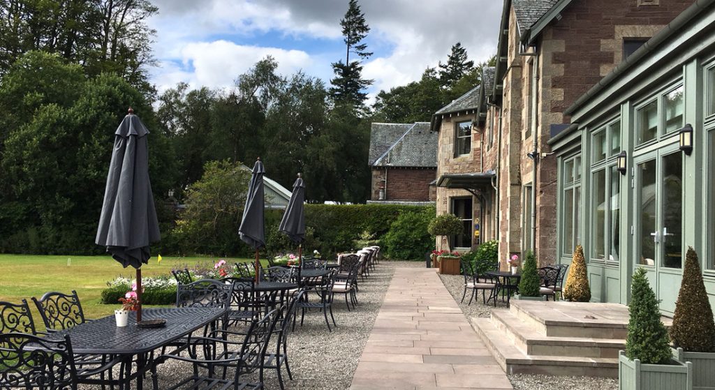 External view of Cromlix House Hotel, Dunblane