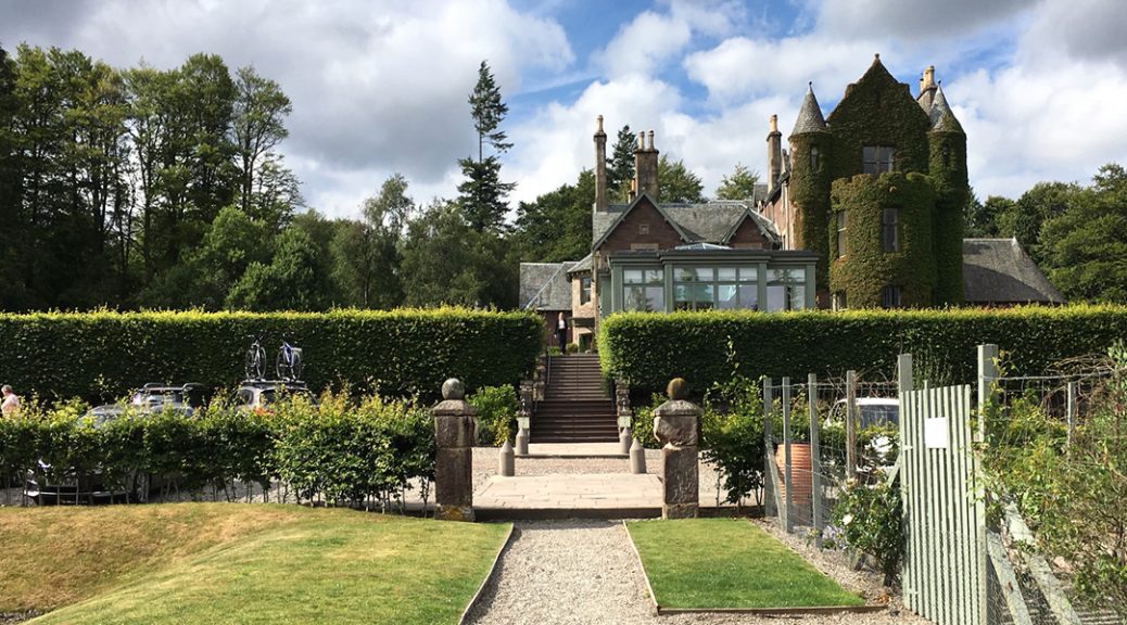 External view of Cromlix House Hotel, Dunblane