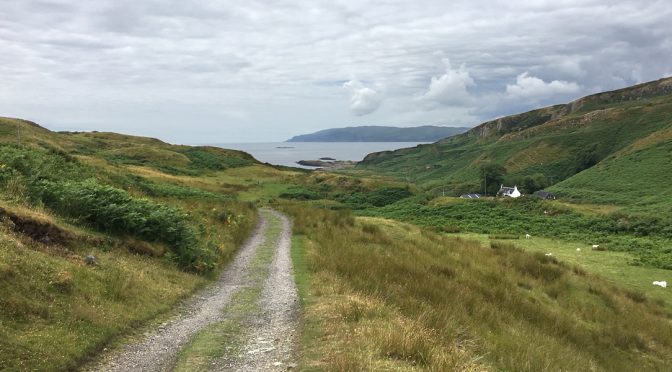 External view of the Kerrera Tea Garden on the Isle of Kerrera