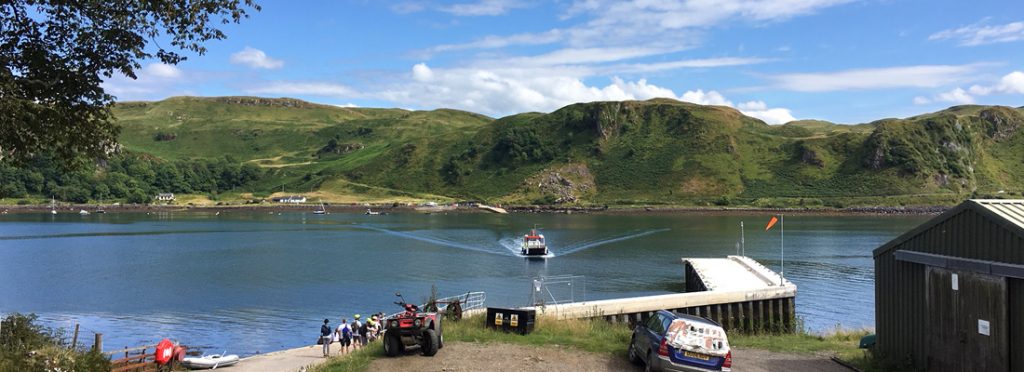 Gallanach Ferry from the Isle of Kerrera